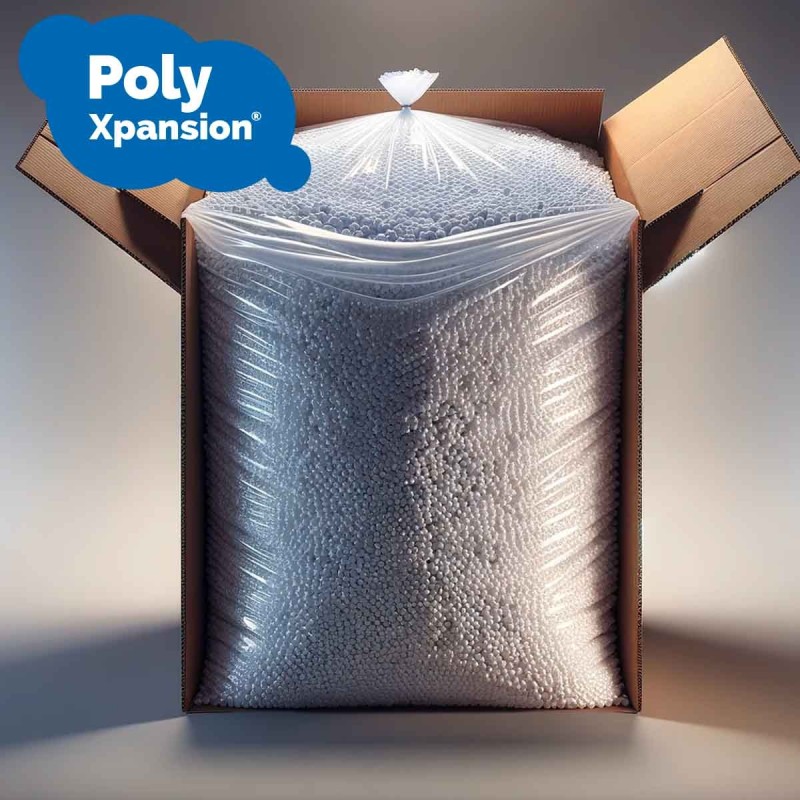 7000 L Fireproof M1 Polystyrene Beads Insulation for Attics, Roofs, Floors, Crawl Spaces, Partitions, Drainage