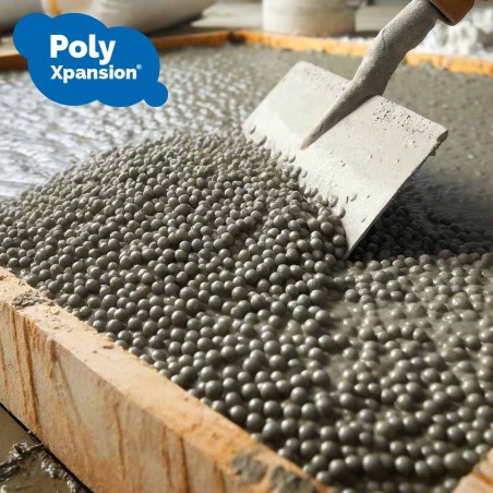 Adjuvant Additive for Light Concrete - 4KG - Polystyrene Bead Mix