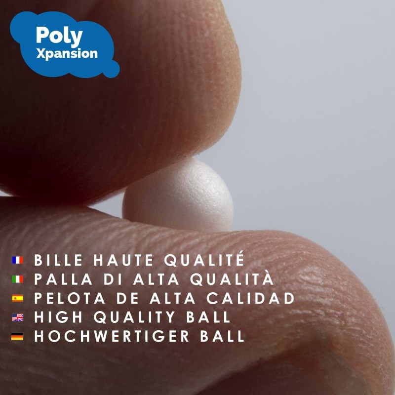 2000 L Fire-Resistant M1 Polystyrene Beads for Insulation of Attics, Roofs, Floors, Sanitary Voids, Partitions, Drainage