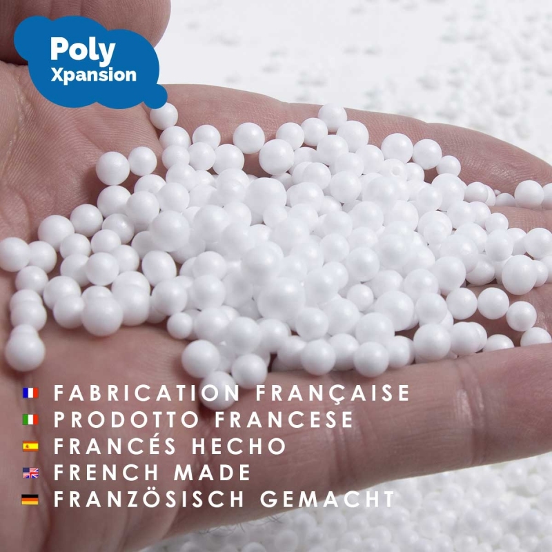 Billes de polystyrène ignifugées 4 mm : 1020 Litres à 180,00 €