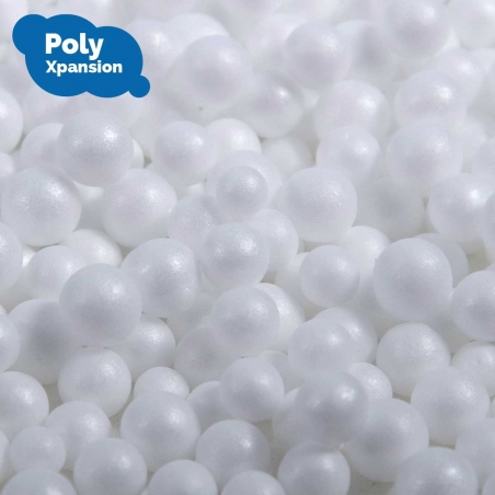 10 Litres Billes de polystyrène M1 pour pouf géant - POLY XPANSION