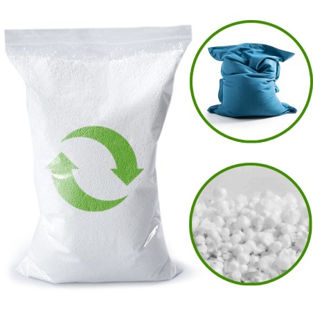 10 litres of Recycled Polystyrene Beads for Bean Bag at Factory Price